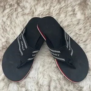 Versace | Shoes | Nastro Versace Logo Flip Flops | Poshmark display picture 1